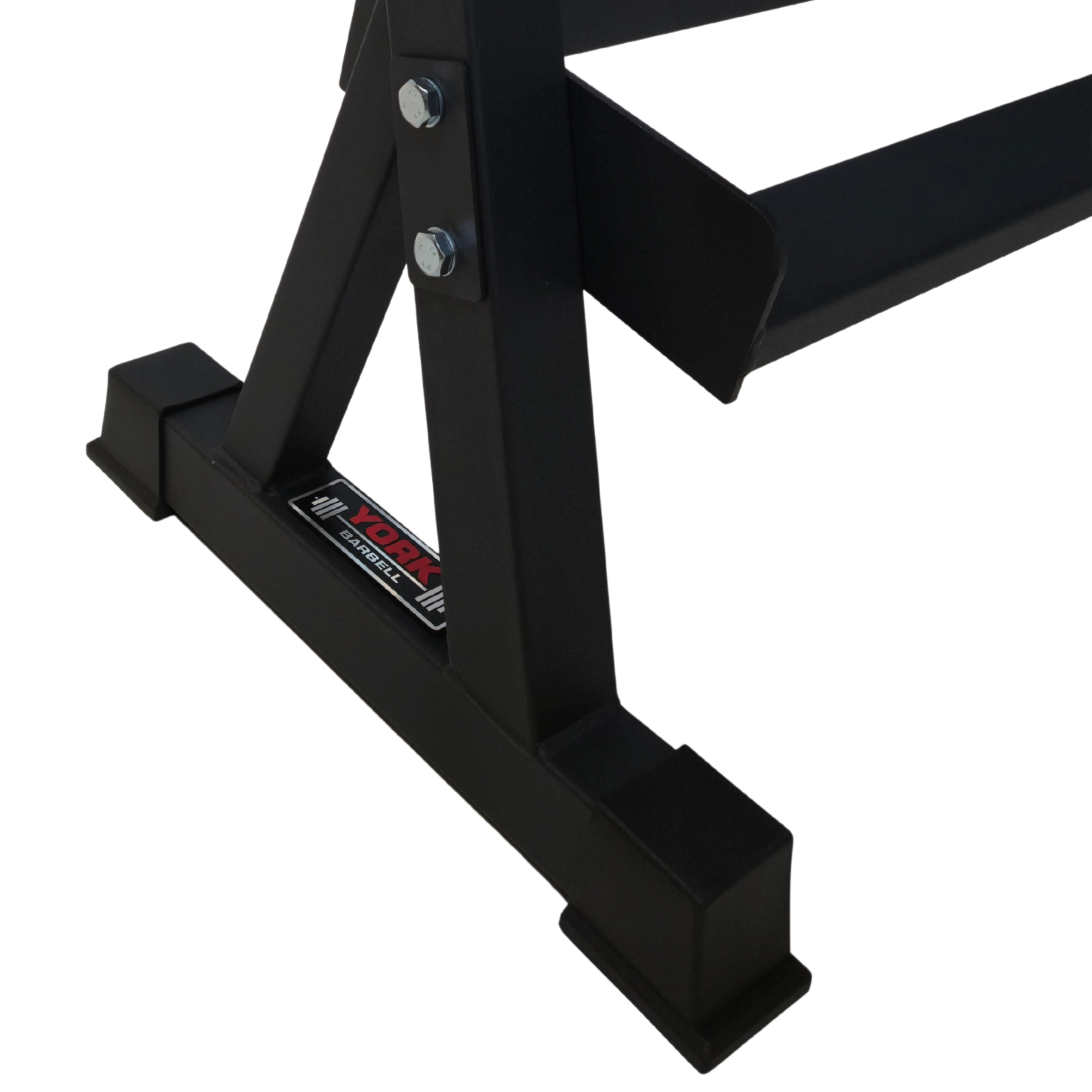York Barbell 3 and 2 Tier Angled Dumbbell Racks fits York Hex DB's