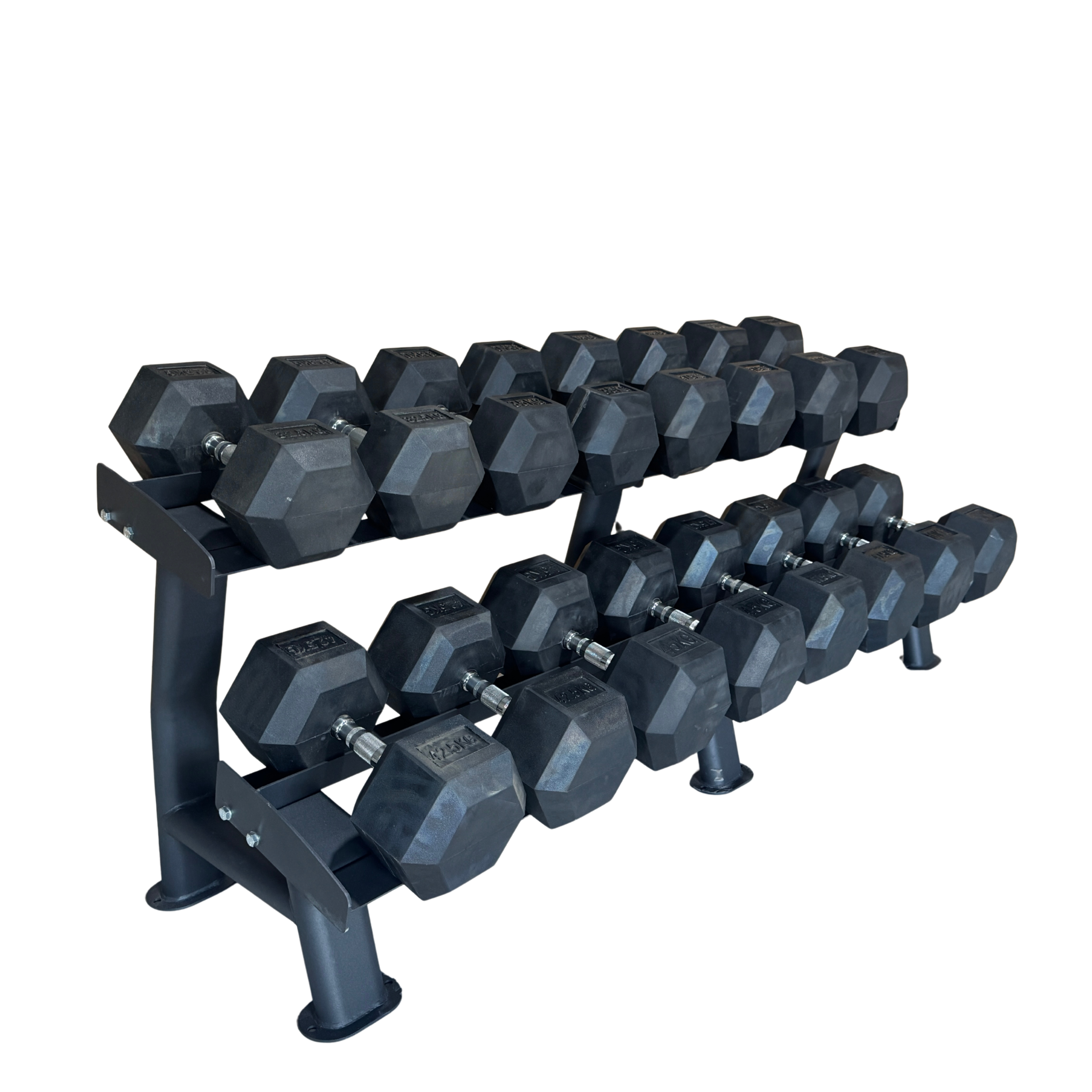 York Barbell Pro-Dumbbell Storage Racks ( 2-tier / 3 tier )