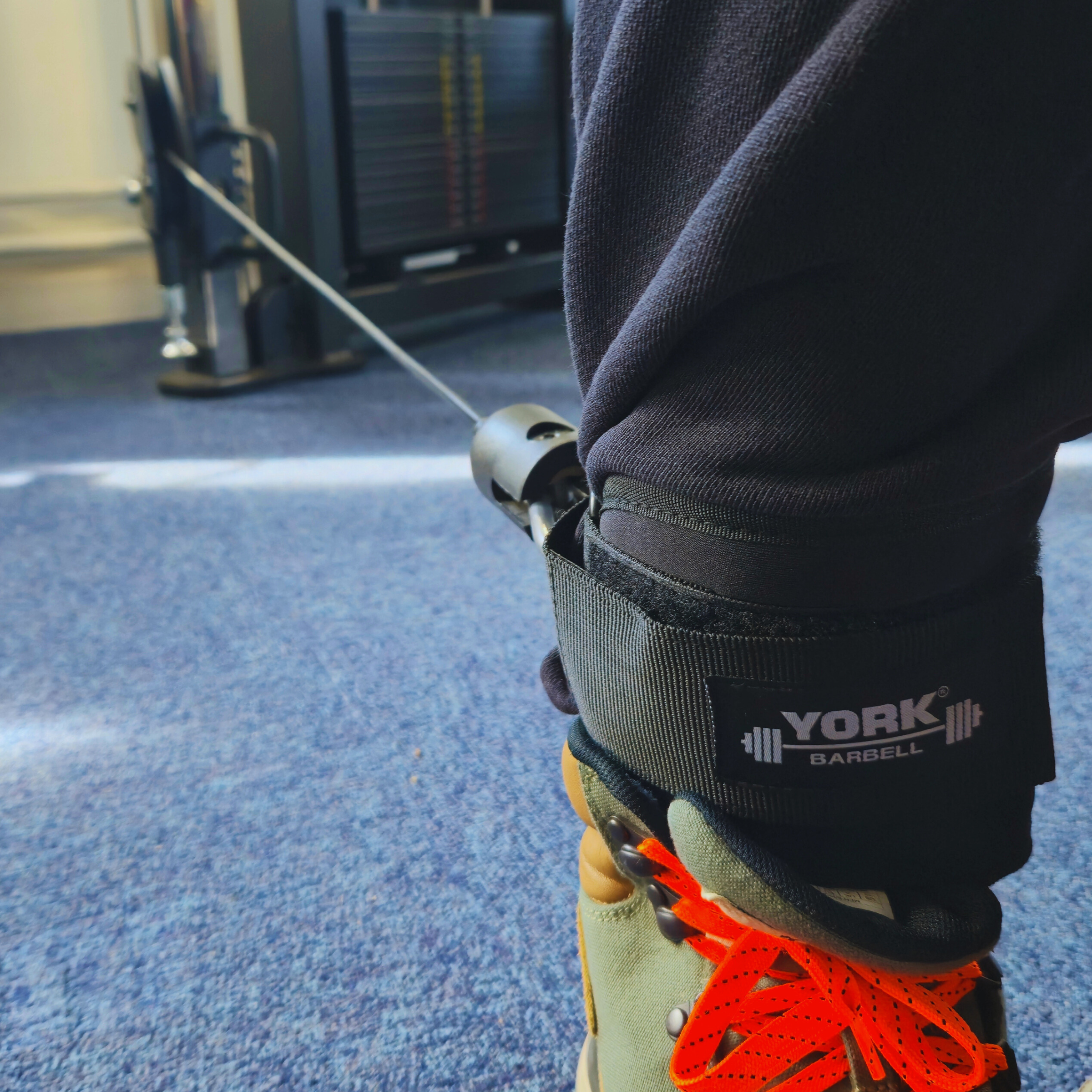 York Barbell Ankle Strap Attachment -Single