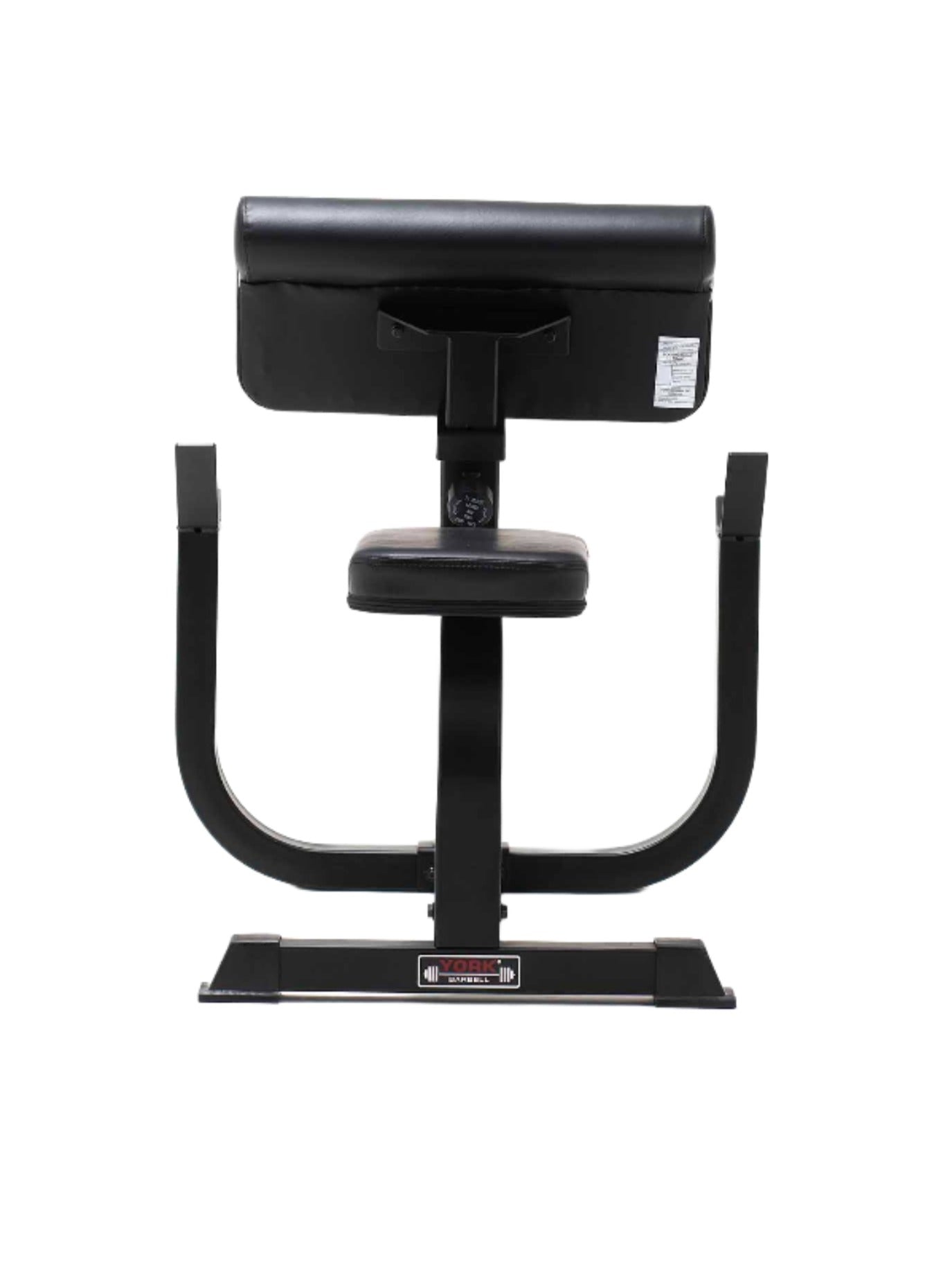 York Barbell C19CB Adjustable Seated 50kg Curl Bench Set Bundle