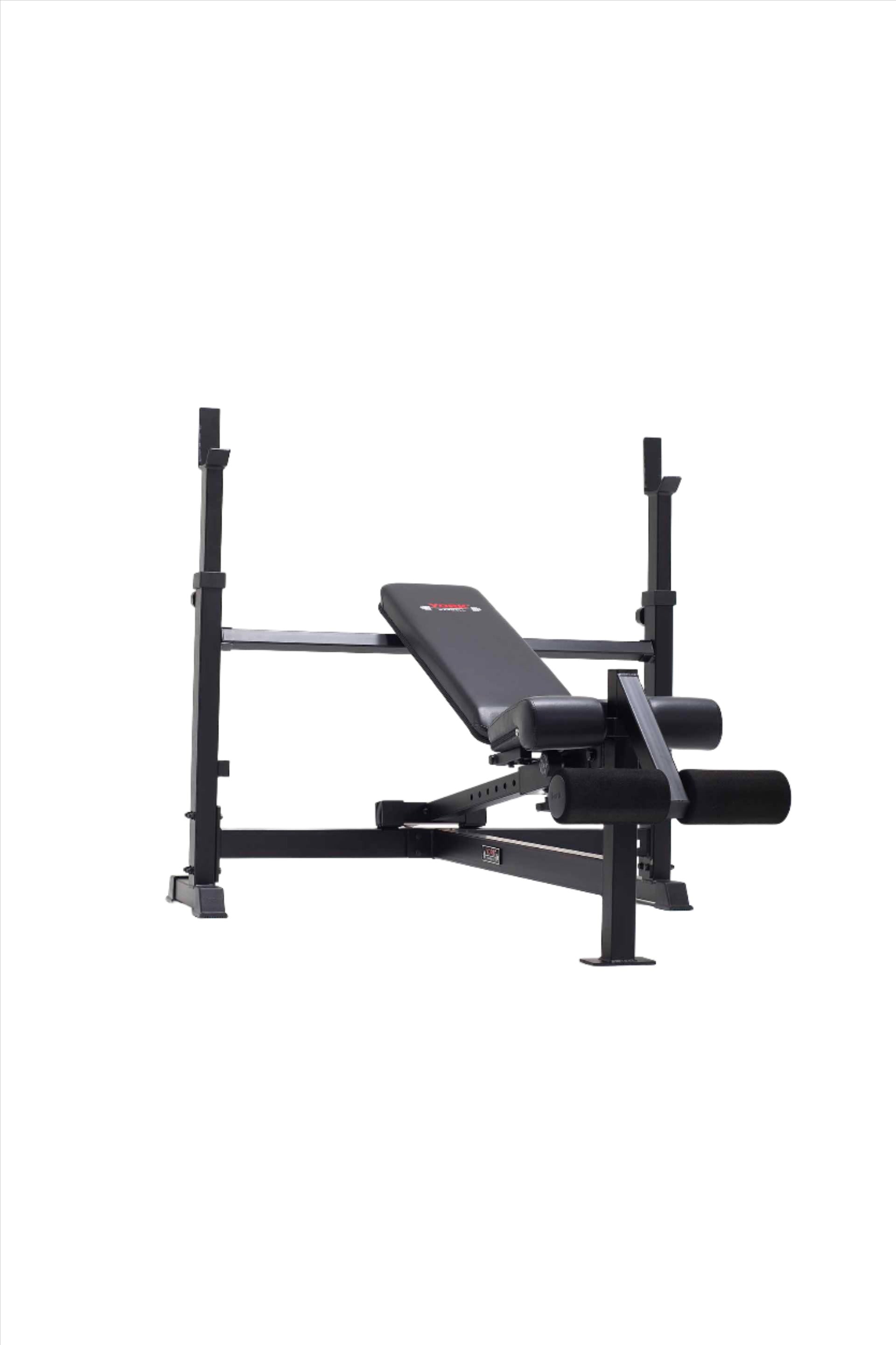 York Barbell C19BB Olympic Barbell Bench with Leg Developer