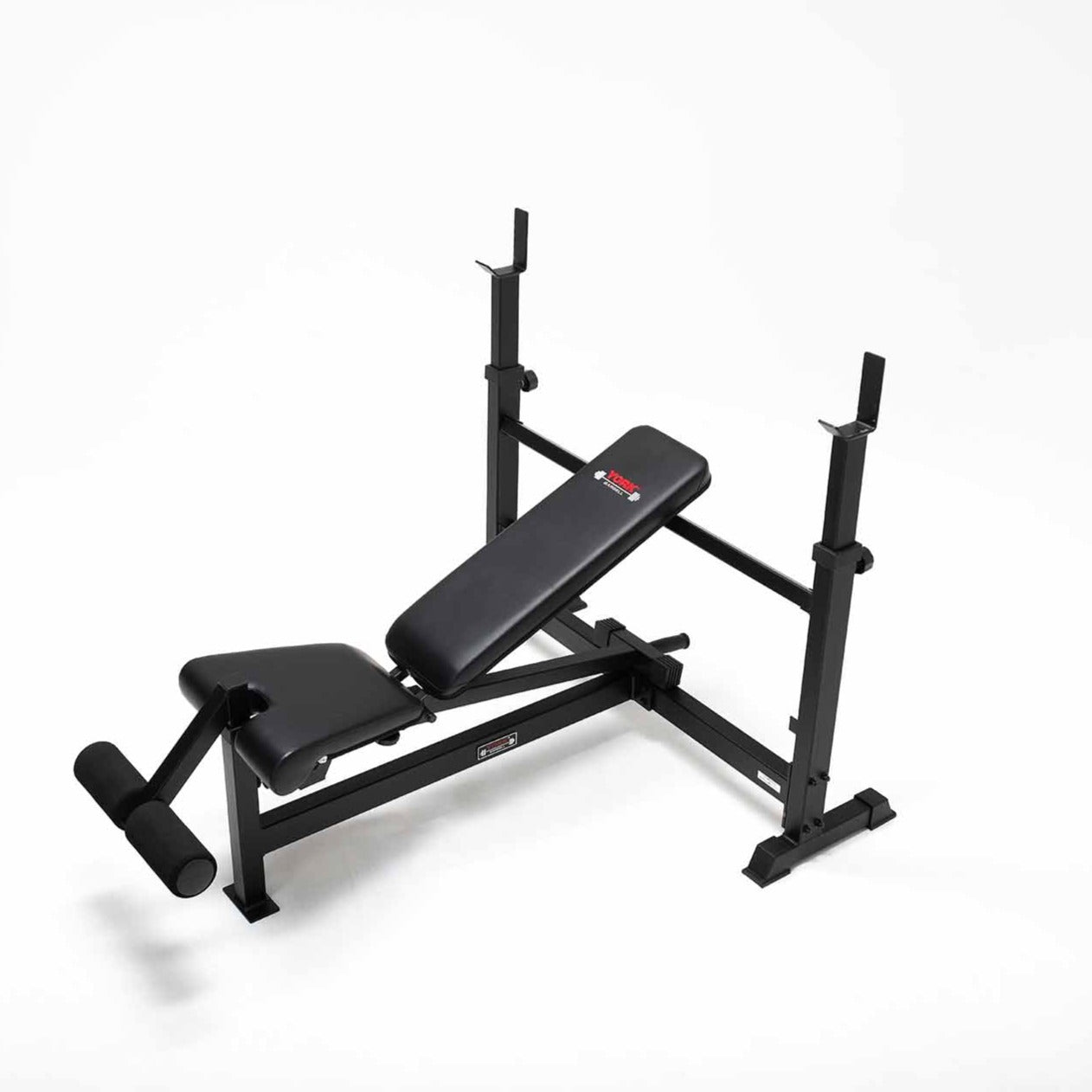 York Barbell C19BB Olympic Barbell Bench with Leg Developer