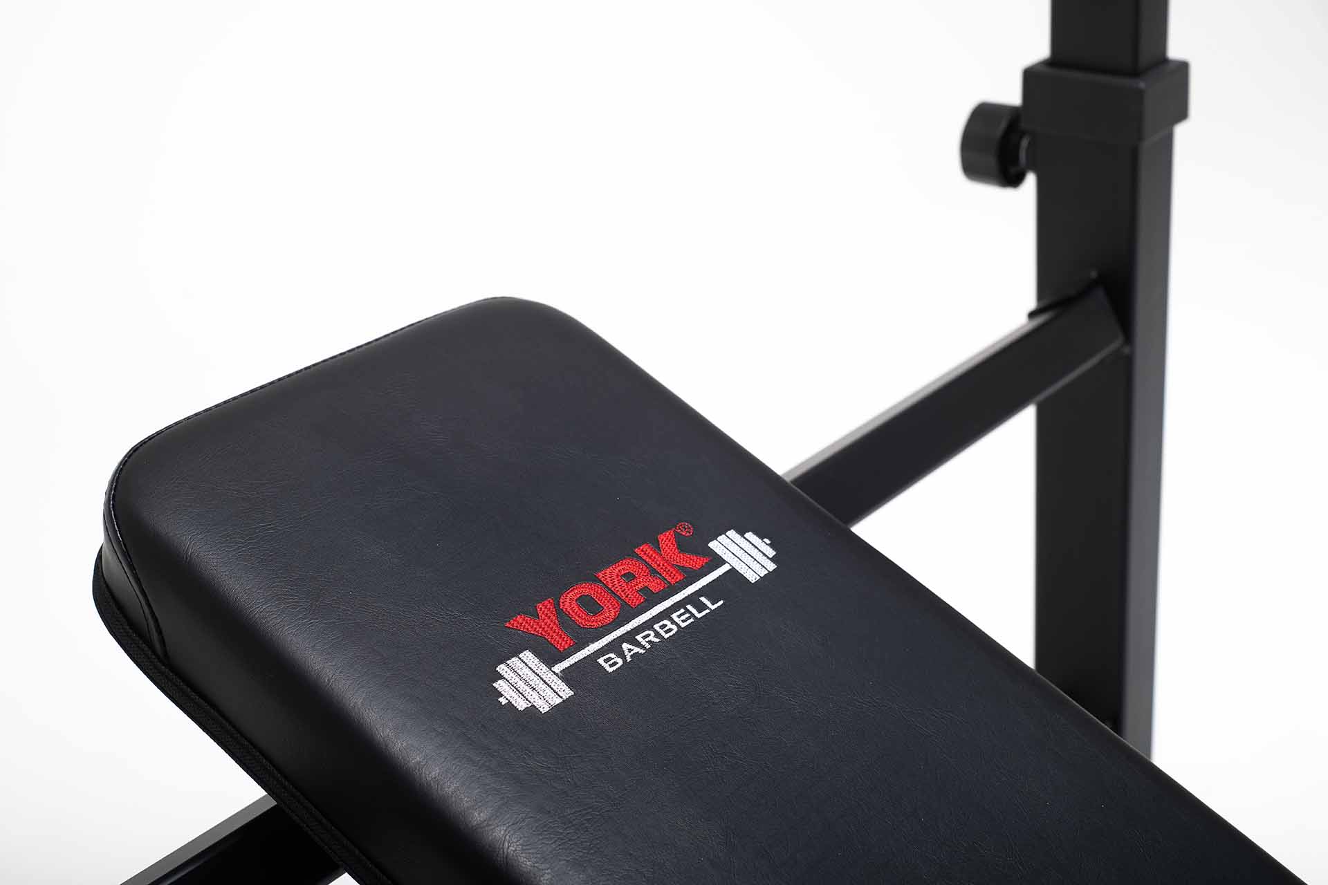 York Barbell C19BB Olympic Barbell Bench with Leg Developer