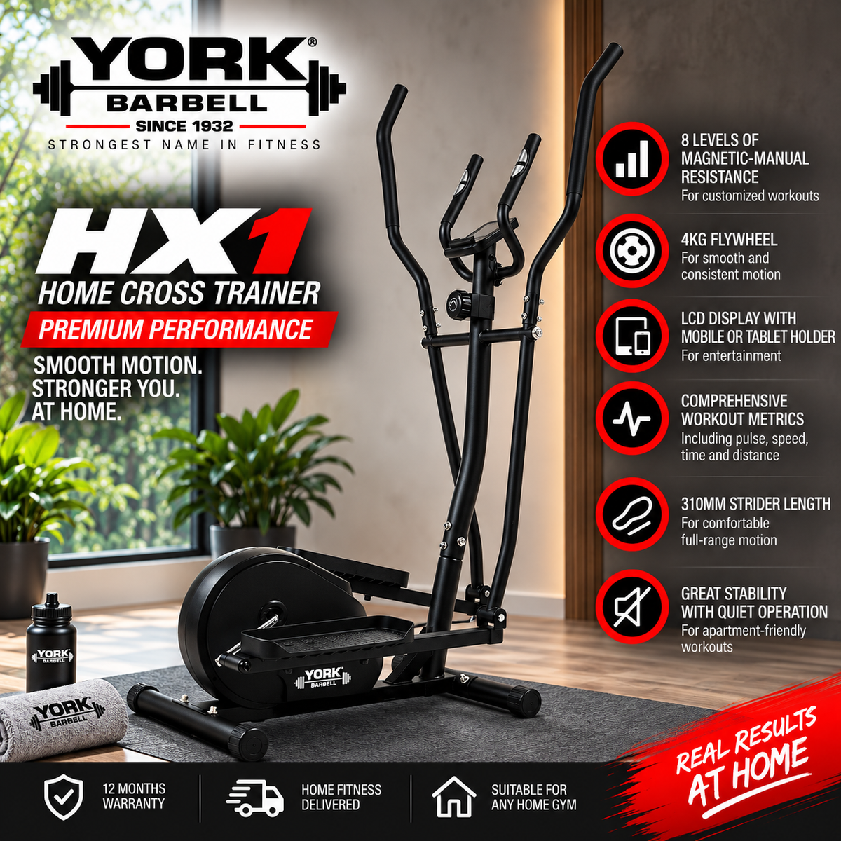 York Barbell HX1 Home Cross Trainer
