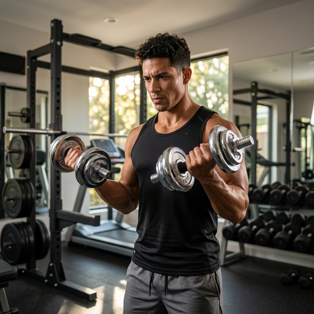 York Fitness 20 KG Chrome Dumbbell Set ( 2 X 10KG)