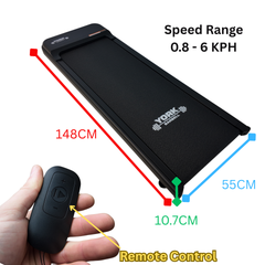 York Barbell HT1 Walking Pad Treadmill - York Fitness