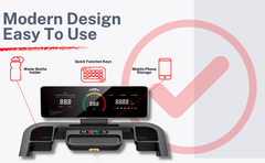 York Barbell HT5 Home Folding Treadmill