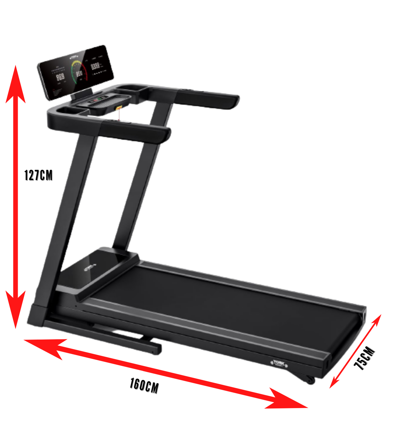 York Barbell HT5 Folding Treadmill