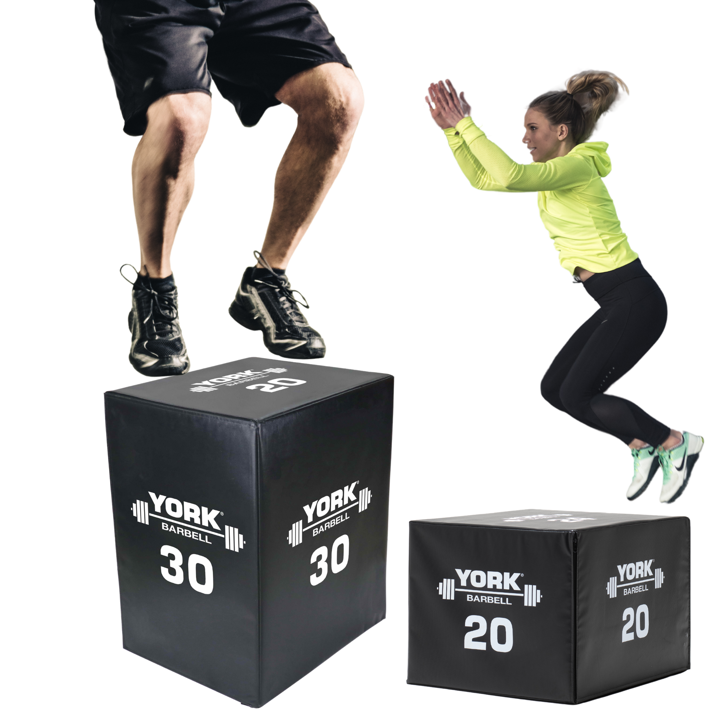 York Barbell 3 in 1 Soft Plyo Box