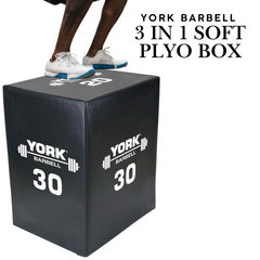 York Barbell 3 in 1 Soft Plyo Box