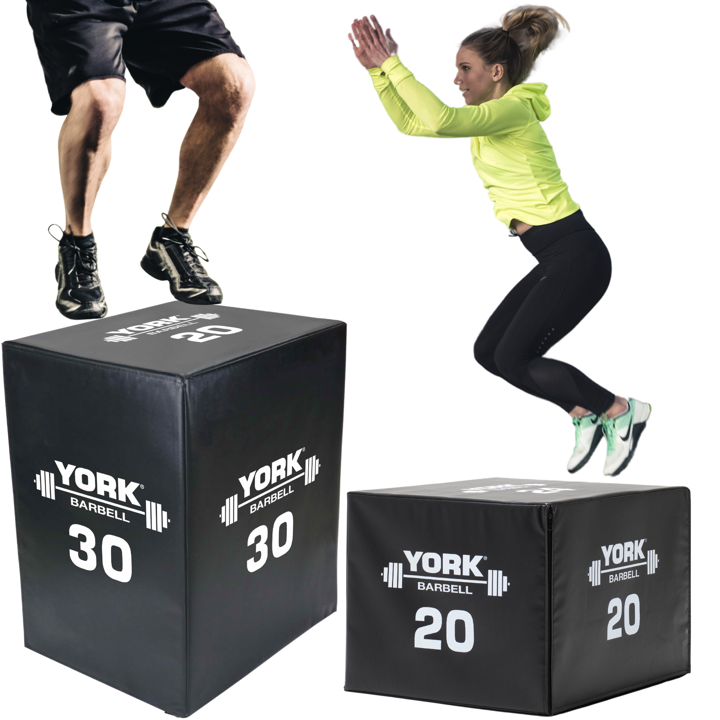 York Barbell 3 in 1 Soft Plyo Box