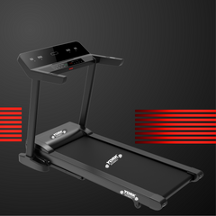 York Barbell HT9 Folding Treadmill LED display 22Km/H powered incline