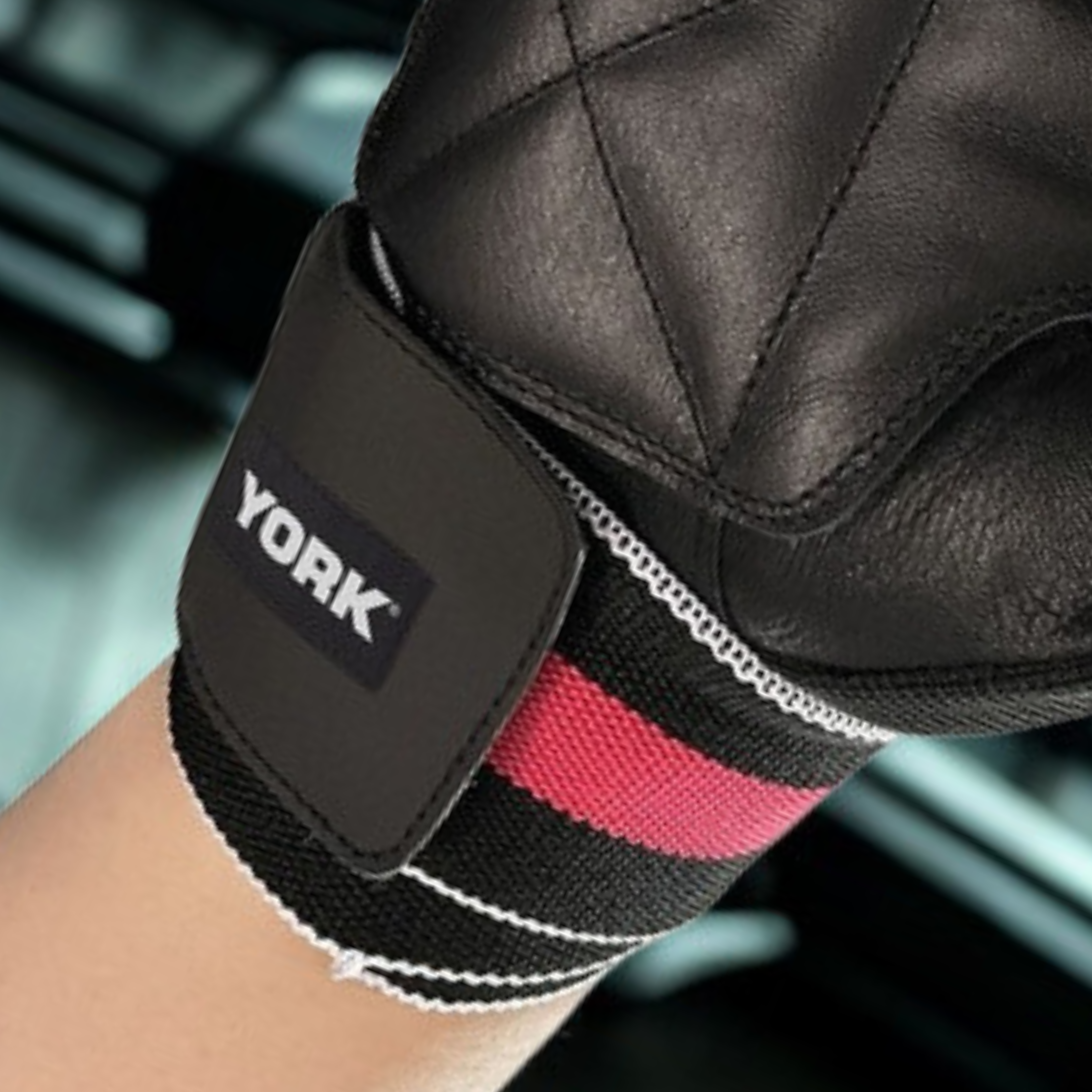 York Weight Lifting Leather Gloves