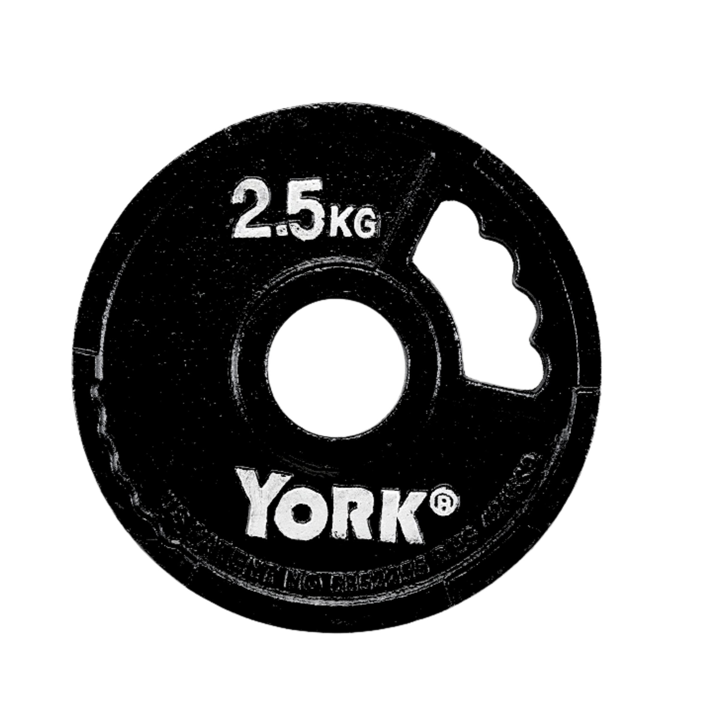 York Barbell G2 2" Cast Iron Olympic Weight Plates