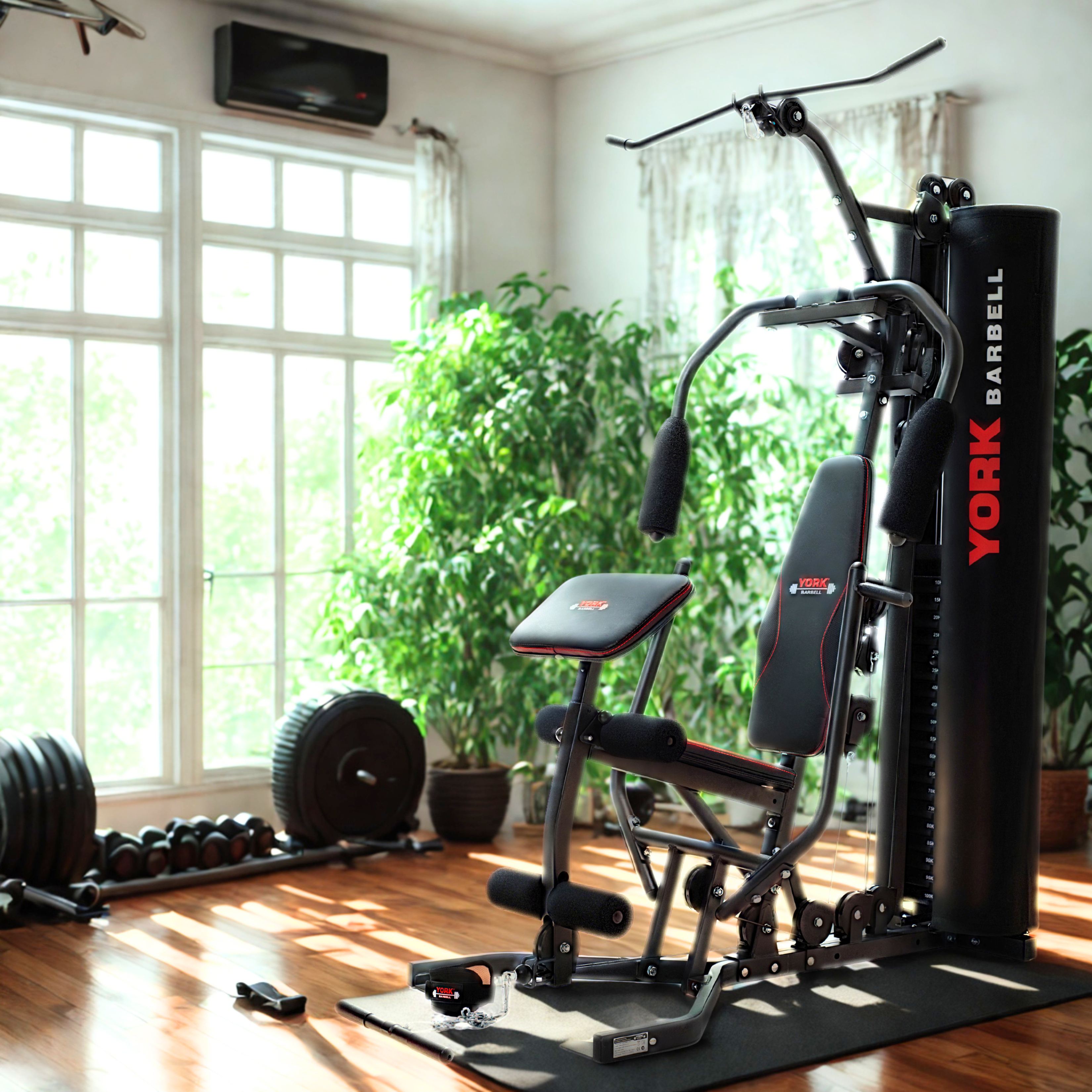 York Barbell Heavy-Duty HG7 Multigym 100KG Stack