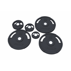 York Barbell G2 Rubber Thin Line Olympic Weight Plates