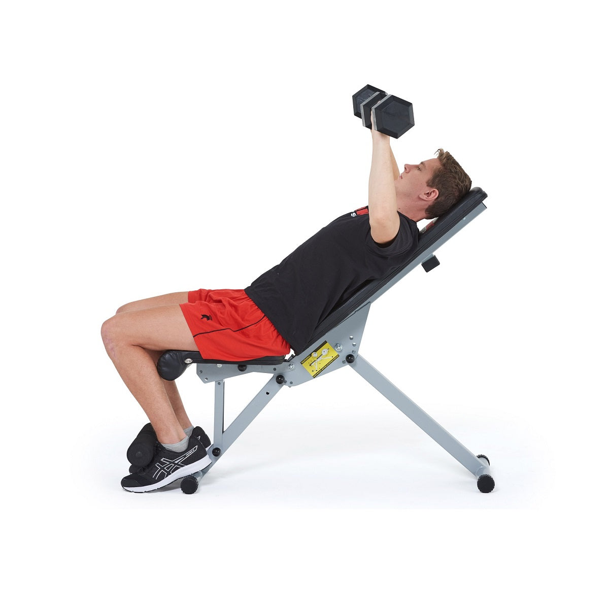 York Fitness Ultimate 13 in 1 Starter bench / Dumbbells/ Floor Mats Bundle