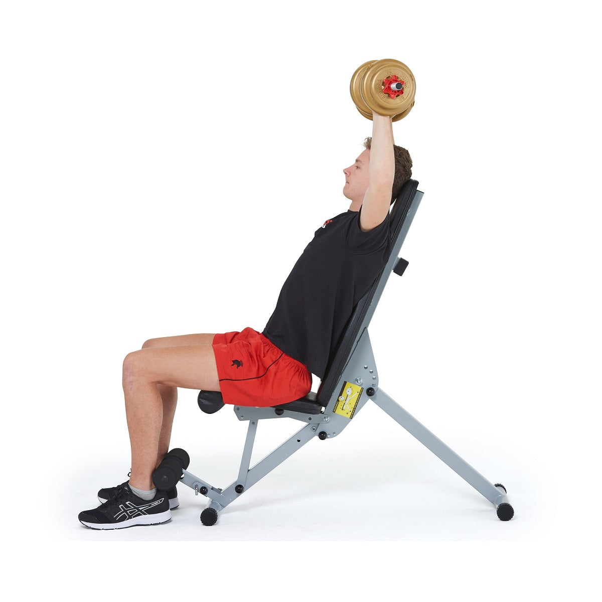 York Fitness Ultimate 13 in 1 Starter bench / Dumbbells/ Floor Mats Bundle