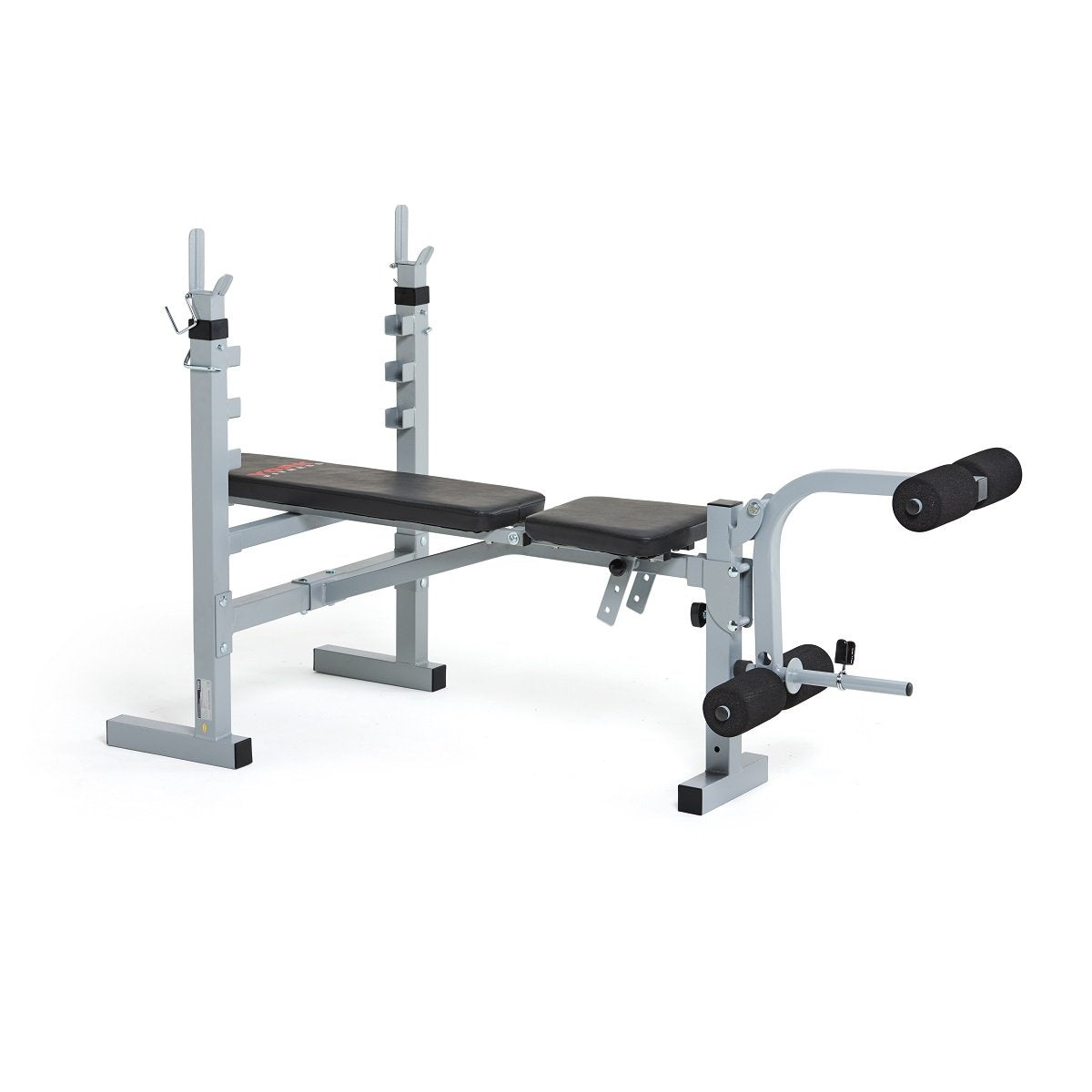 York Barbell Weight Lifting Starter Set - Bench, Bars & 80kg Weights