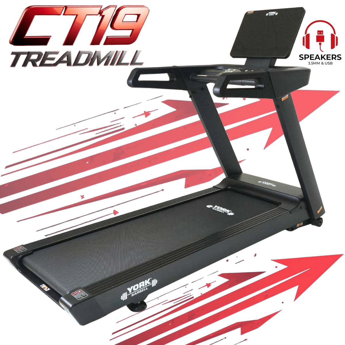 York Barbell CT19 Treadmill