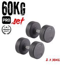 York Barbell 2 x 30kg PRO Style Dumbbells set ( 60kg)