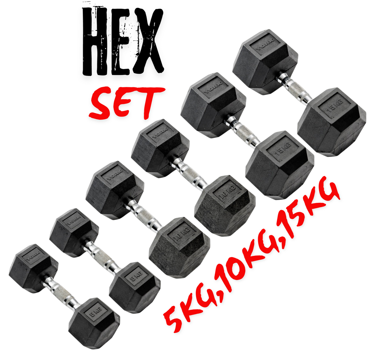 York barbell dumbbell set sale