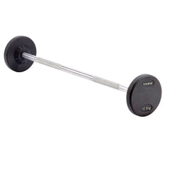 York Barbell Pro Style Fixed Weight Barbells & Sets, York Fitness