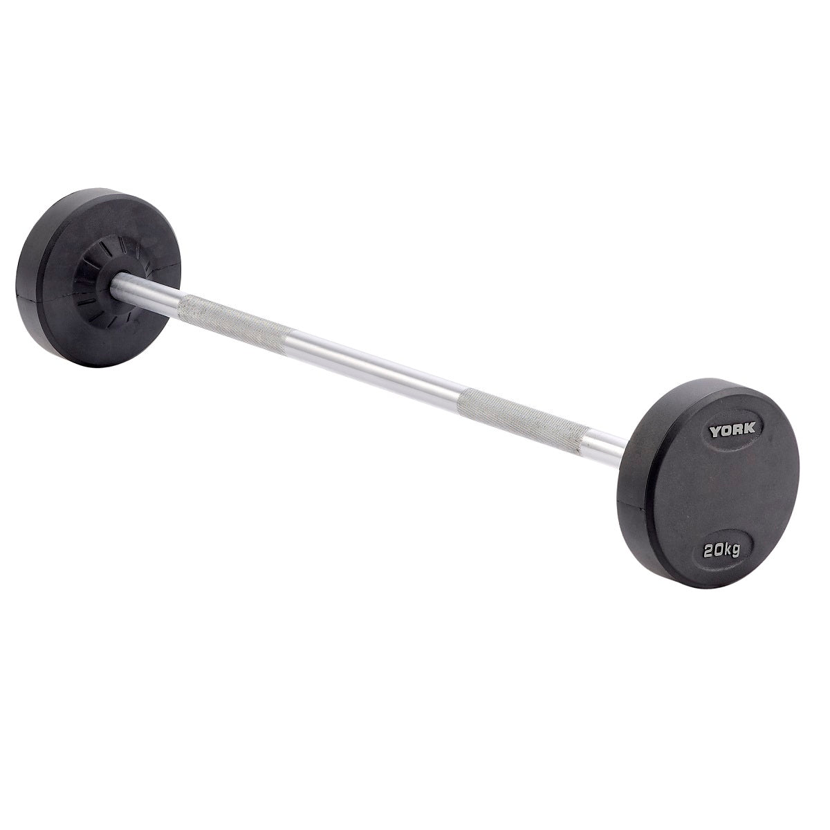 York Barbell Pro Style Fixed Weight Barbells & Sets, York Fitness