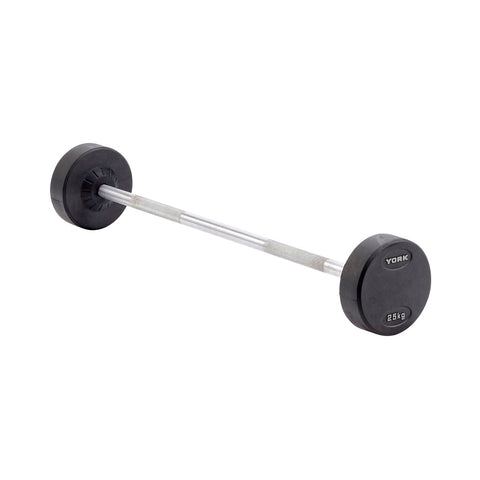 York Barbell Pro Style Fixed Weight Barbells & Sets, York Fitness