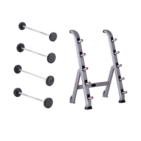 York Barbell Pro Style Fixed Weight Barbells & Sets, York Fitness